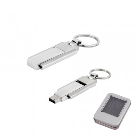 8 GB Metal Anahtarlık USB Bellek