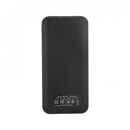 PB-4010 Siyah 10000 Mah Powerbank Taşınabilir Pil Şarj Cihazı