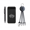5065 Siyah Hediyelik Set - Powerbank - Çoklu Kablo - Kalem Seti 5065 Siyah Hediyelik Set - Powerbank - Çoklu Kablo - Kalem Seti