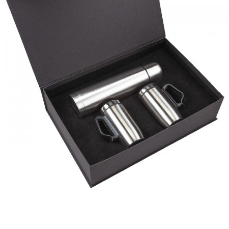 5050 Krom Hediyelik Set - Termos / 750 Ml - Çelik Kupa / 240 Ml 5050 Krom Hediyelik Set - Termos / 750 Ml - Çelik Kupa / 240 Ml