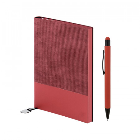 2423-K Kırmızı Hediyelik Set - Defter - Kalem Seti 2423-K Kırmızı Hediyelik Set - Defter - Kalem Seti