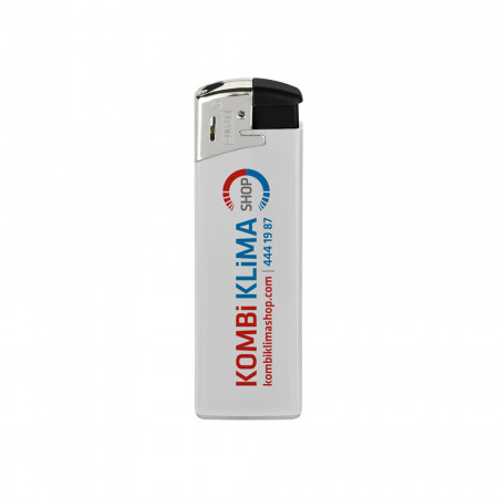 TK21R Beyaz Clipper Fit Elektronic Si̇Boplu Çakmak TK21R Beyaz Clipper Fit Elektronic Si̇Boplu Çakmak