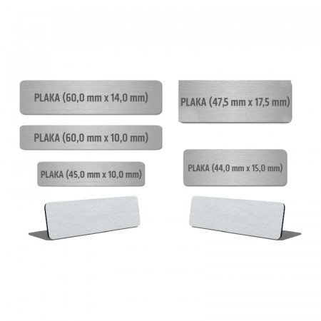 Metal Plaka-4510 Uni Metal Plaka Metal Plaka-4510 Uni Metal Plaka