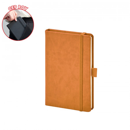 923-914 Turuncu Termo Deri Defter 923-914 Turuncu Termo Deri Defter