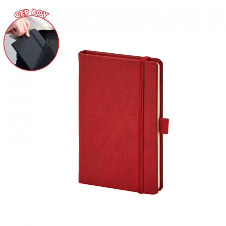 923-914 Kırmızı Termo Deri Defter 923-914 Kırmızı Termo Deri Defter