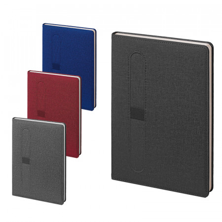2425 Siyah-Füme Termo Deri̇ Defter 2425 Siyah-Füme Termo Deri̇ Defter