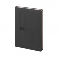 2425 Siyah-Füme Termo Deri̇ Defter 2425 Siyah-Füme Termo Deri̇ Defter