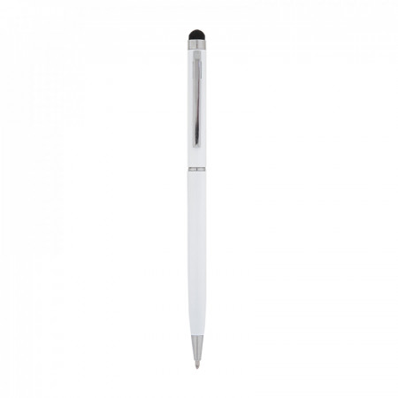 587 Beyaz Metal Tükenmez Touchpen Kalem 587 Beyaz Metal Tükenmez Touchpen Kalem