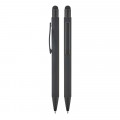 1027 Siyah Metal Tükenmez Touchpen Kalem Rubber Gövde 1027 Siyah Metal Tükenmez Touchpen Kalem Rubber Gövde