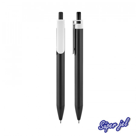 509-BK Siyah Plastik Süper Jel Kalem 509-BK Siyah Plastik Süper Jel Kalem