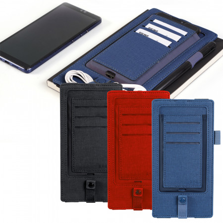 Wireless Şarj Özellikli Defter Kılıfı Wireless Şarj Özellikli Defter Kılıfı