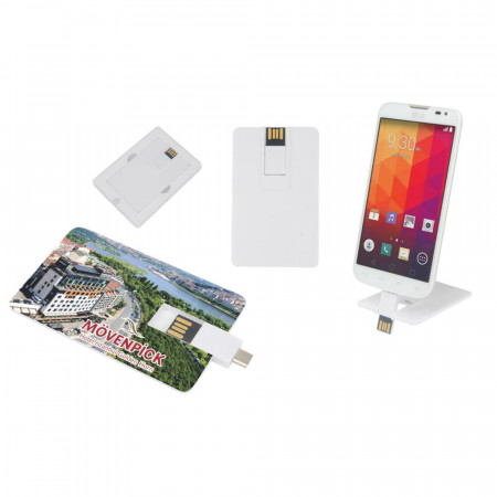 16 GB OTG Özellikli Kartvizit USB Bellek 16 GB OTG Özellikli Kartvizit USB Bellek