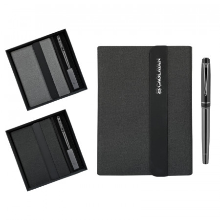 1070 Gri Luxury Powerbank Organizer Hediyelik Set 1070 Gri Luxury Powerbank Organizer Hediyelik Set