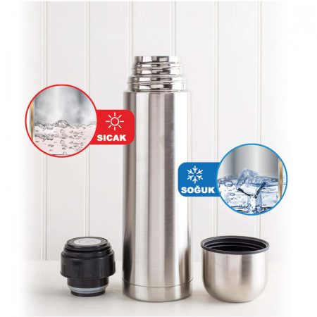 5750 Krom Çelik Termos / 750 Ml 5750 Krom Çelik Termos / 750 Ml