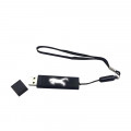 F-200-32 Siyah - Beyaz Işık Kutulu işıklı Usb F-200-32 Siyah - Beyaz Işık Kutulu işıklı Usb