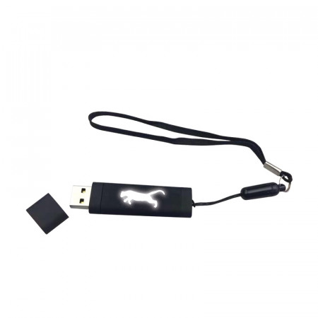 F-200-32 Siyah - Beyaz Işık Kutulu işıklı Usb F-200-32 Siyah - Beyaz Işık Kutulu işıklı Usb