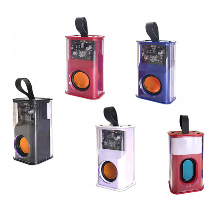 Şeffaf RGB Bluetooth Hoparlör Şeffaf RGB Bluetooth Hoparlör