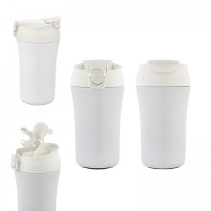 5335 Beyaz Çelik Termos / 400 ml