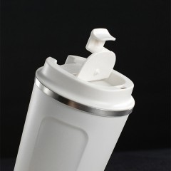 5334 Beyaz Çelik Termos / 450 ml