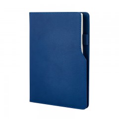 941-HOLMEN Lacivert 15 x 21 Termo Deri̇ Defter (Holmen Ki̇tap Kağıdı)