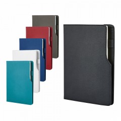 941-HOLMEN Lacivert 15 x 21 Termo Deri̇ Defter (Holmen Ki̇tap Kağıdı)