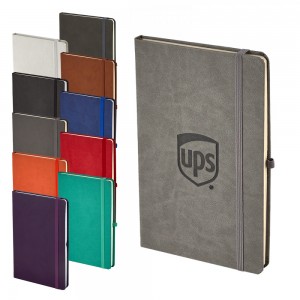 920-EKO Turkuaz 13 x 21 Termo Deri̇ Defter (Holmen Ki̇tap Kağıdı