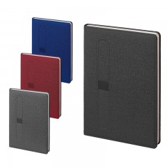 2425 Lacivert 15 x 21 Termo Deri̇ Defter