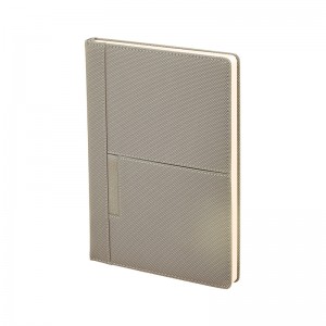 2422 Krem 15 x 21 Termo Deri̇ Defter