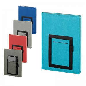 2421-HOLMEN Gri 15 x 21 Termo Deri̇ Defter (Holmen Ki̇tap Kağıdı)