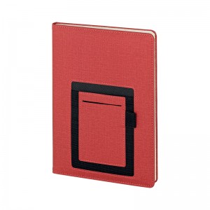 2420 Kırmızı 15 x 21 Termo Deri̇ Defter (Ivory Kağıt)