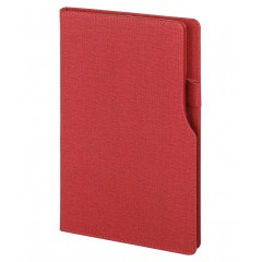 2320 Kırmızı 15 x 21 Termo Deri̇ Defter (Ivory Kağıt)