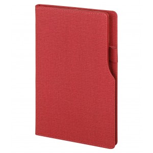 2320 Kırmızı 15 x 21 Termo Deri̇ Defter (Ivory Kağıt)
