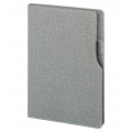 2320 Gri Termo Deri Defter (ivory Kağıt)