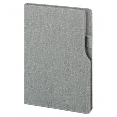 2320 Gri 15 x 21 Termo Deri̇ Defter (Ivory Kağıt)