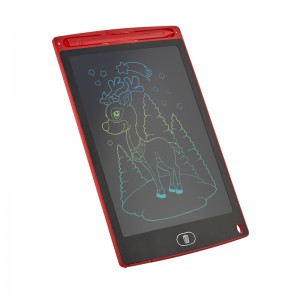 24172 Kırmızı LCD Kalemli Çok Renkli Dijital Çizim & Yazı Tahtası