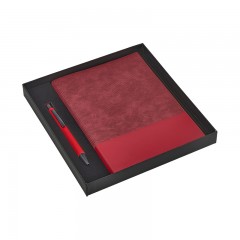 2423-K Kırmızı Defter & Kalem Set