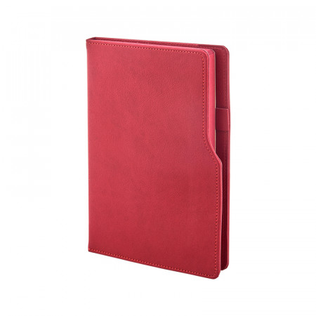 941-IVORY Kırmızı 15 x 21 Termo Deri̇ Defter (Ivory Kağıt)