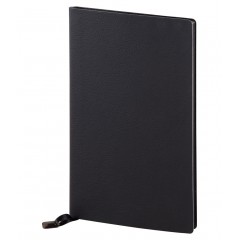 2280 Siyah 13 x 21 Yumuşak Kapaklı Termo Deri̇ Defter