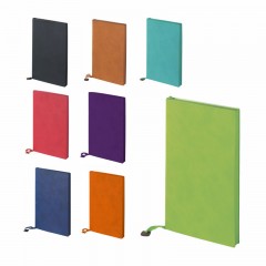 2280 Lacivert 13 x 21 Yumuşak Kapaklı Termo Deri̇ Defter