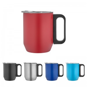 5354 Mavi Çelik Kupa / 350 ml