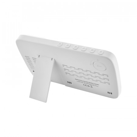 4230 Beyaz Wireless Şarj Cihazı & Dijital Saat 4230 Beyaz Wireless Şarj Cihazı & Dijital Saat
