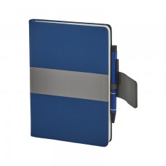 2426 Lacivert 15 x 21 Termo Deri̇ Defter