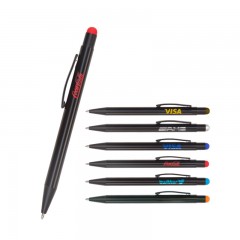 525 Turkuaz Metal Tükenmez Touchpen Kalem