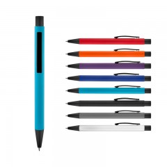 1020 Lacivet Metal Tükenmez Rubber Gövde Kalem