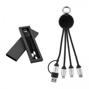 4112 Siyaha Beyaz Işık Anahtarlık Çoklu Kablo