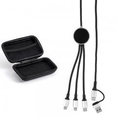 4111-K Siyah-Beyaz Işık(EVA KUTULU) EVA KUTULU 120 cm Çoklu Kablo