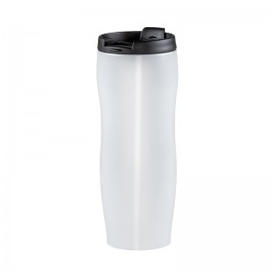 783 Beyaz Çelik Kupa / 400 ml