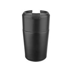 5355 Siyah Çelik Termos / 380 ml