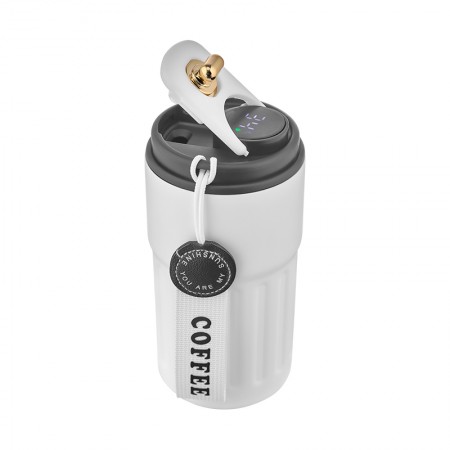 5351 Beyaz Çelik Termos / 440 ml