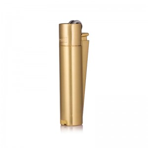 MT-112 Gold Clipper Metal Siboplu Çakmak